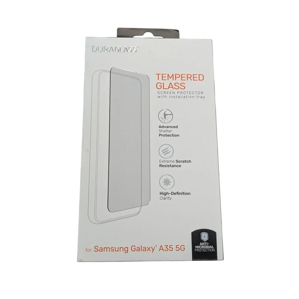 BbN 2-Pack Duraglass Tempered Glass Screen Protector for Samsung Galaxy A35 5G
